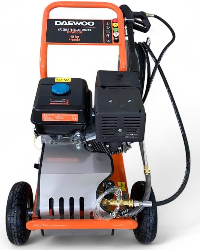 Nettoyeur Haute Pression Thermique DeTec. 250 Bar, Moteur Essence 15 CV 420 cm3, Tuyau 10 m