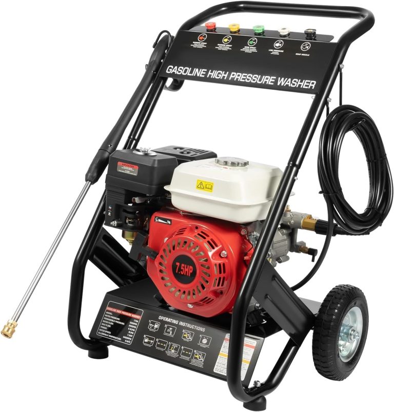 Nettoyeur Haute Pression Thermique TCICOP, 7,5 CV, 190 Bar, 5 Buses, Tuyau 8 m